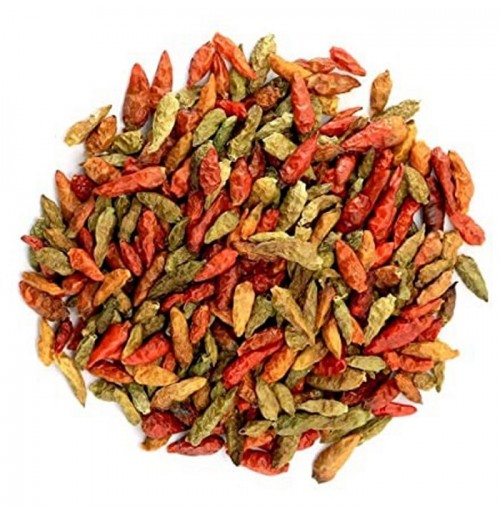 Dried Birds Eye Chilies (50 gm)